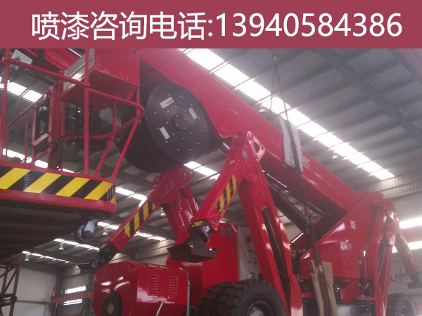 沈陽工程車輛噴漆關(guān)于泵車噴漆細節(jié)